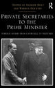 Book cover of: Private Secretaries to the Prime Minister. By: Warren Dockter