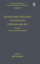 Book cover of: Volume 12, Tome IV: Kierkegaard's Influence on Literature, Criticism and Art. By: Jon Stewart undifferentiated