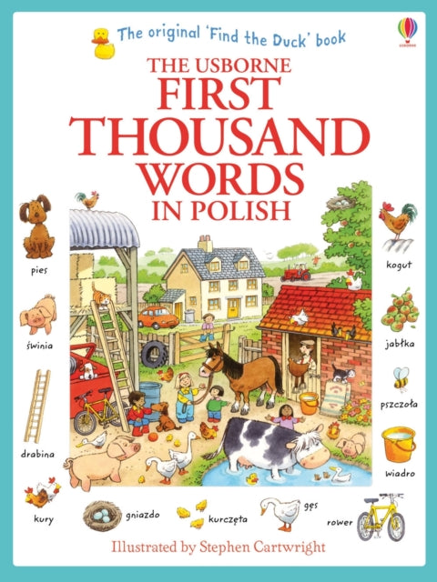 Book cover of: First Thousand Words in Polish
