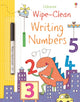 Book cover of: Wipe-clean Writing Numbers. By: Jessica Greenwell