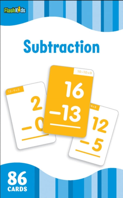 Book cover of: Subtraction (Flash Kids Flash Cards). By: Flash Kids Editors