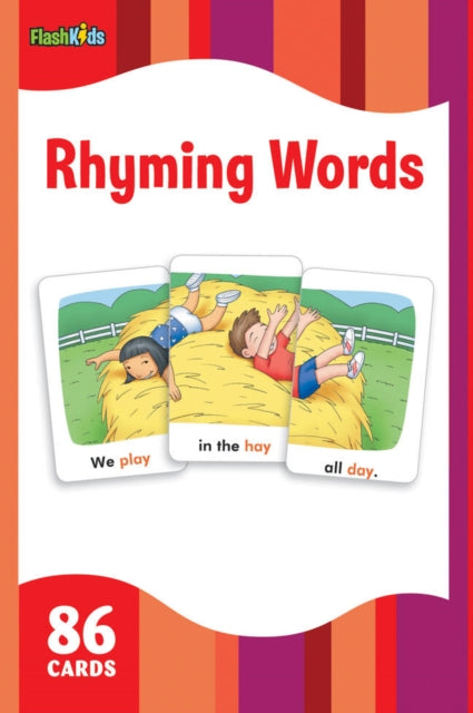 Book cover of: Rhyming Words (Flash Kids Flash Cards). By: Flash Kids Editors