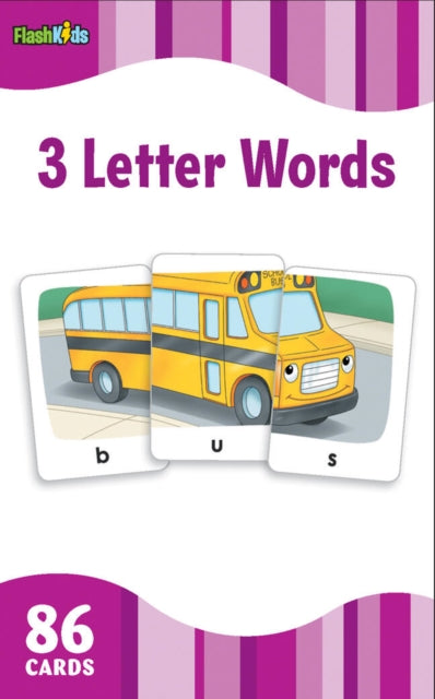 Book cover of: 3 Letter Words (Flash Kids Flash Cards)
