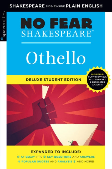 Book cover of: Othello: No Fear Shakespeare Deluxe Student Edition. By: SparkNotes