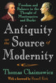 Book cover of: Antiquity as the Source of Modernity. By: Thomas Chaimowicz
