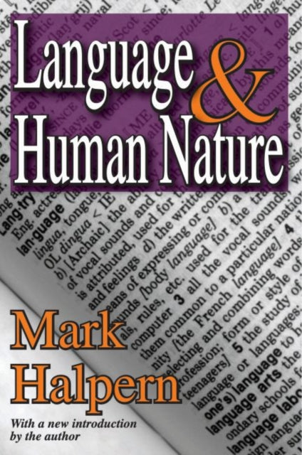 Book cover of: Language and Human Nature. By: Mark Halpern