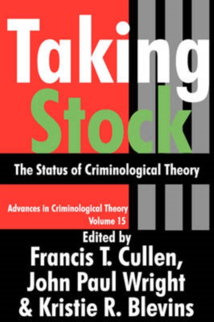 Book cover of: Taking Stock. By: Francis T. Cullen