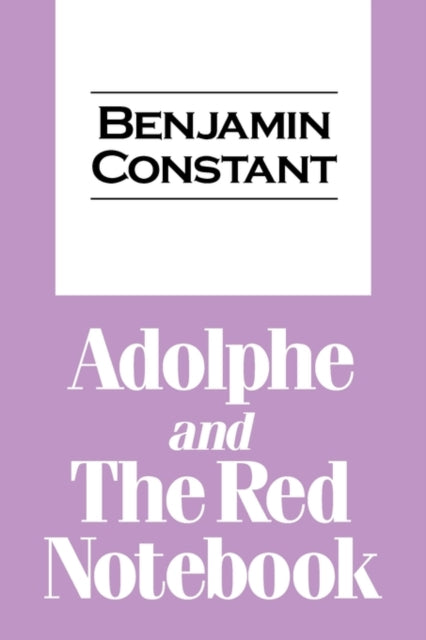 Book cover of: Adolphe and the Red Notebook