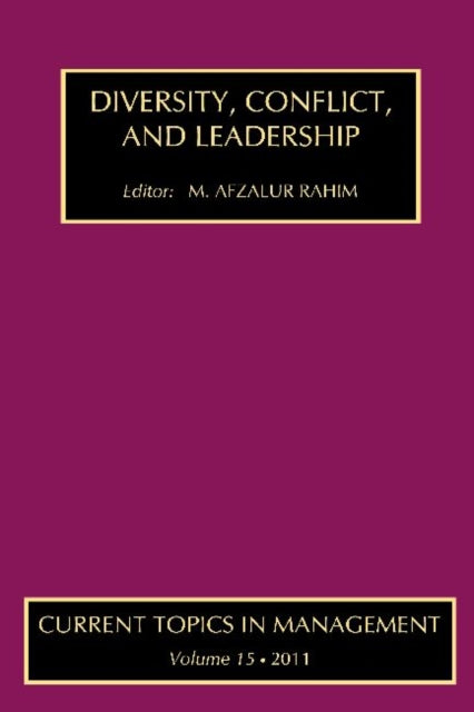 Book cover of: Diversity, Conflict, and Leadership