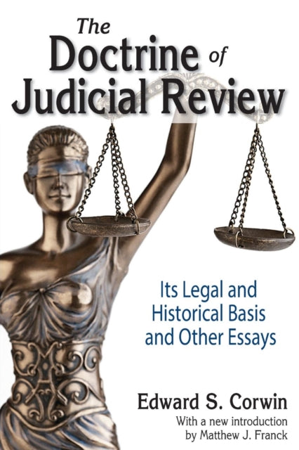 Book cover of: Doctrine of Judicial Review. By: Edward S. Corwin