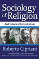 Book cover of: Sociology of Religion. By: Roberto Cipriani