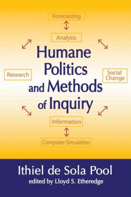 Book cover of: Humane Politics and Methods of Inquiry. By: Ithiel de Sola Pool