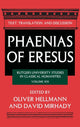 Book cover of: Phaenias of Eresus