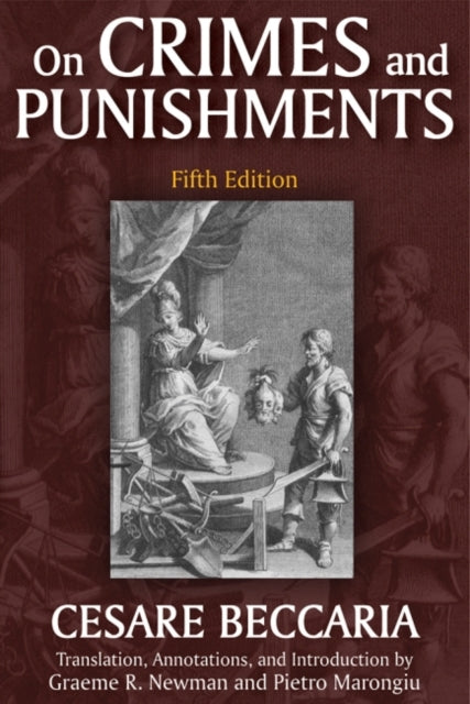 Book cover of: On Crimes and Punishments. By: Cesare Beccaria