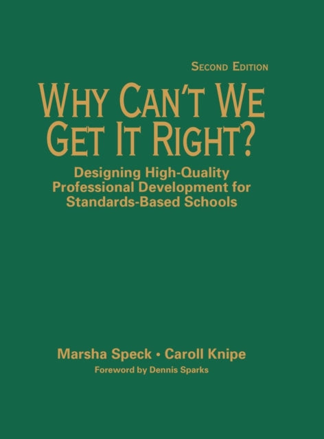Book cover of: Why Can't We Get It Right?. By: Marsha Speck