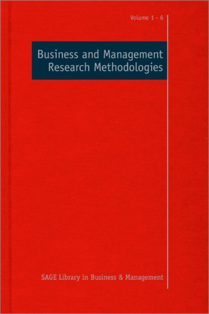 Book cover of: Business and Management Research Methodologies