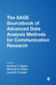 Book cover of: SAGE Sourcebook of Advanced Data Analysis Methods for Communication Research. By: Andrew F. Hayes
