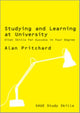 Book cover of: Studying and Learning at University. By: Pritchard, Alan, Alan M Pritchard