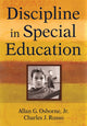 Book cover of: Discipline in Special Education. By: Allan G. Osborne