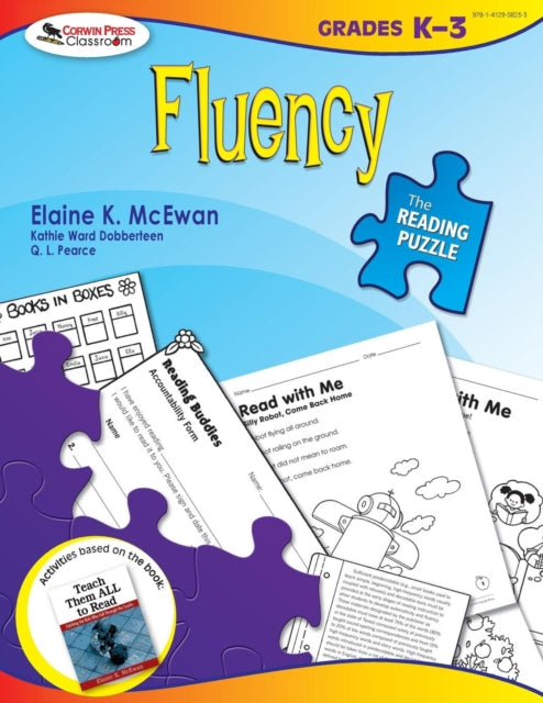 Book cover of: Reading Puzzle: Fluency, Grades K-3. By: Elaine K. McEwan
