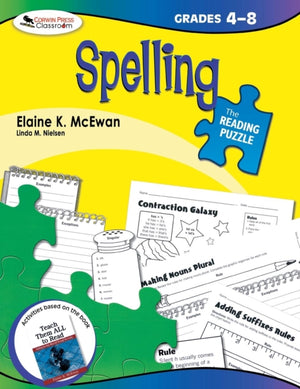 Reading Puzzle: Spelling, Grades 4-8