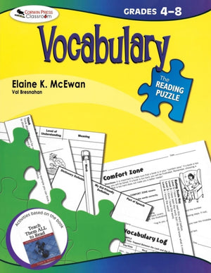 Reading Puzzle: Vocabulary, Grades 4-8