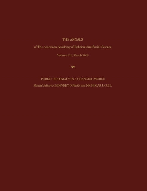 Book cover of: Public Diplomacy in a Changing World. By: Nicholas J. Cull