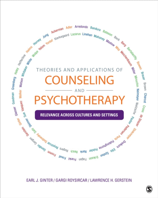 Book cover of: Theories and Applications of Counseling and Psychotherapy. By: Earl J. Ginter