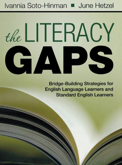 Book cover of: Literacy Gaps. By: Ivannia Soto-Hinman