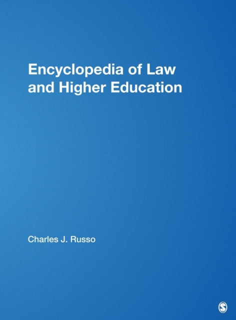Book cover of: Encyclopedia of Law and Higher Education