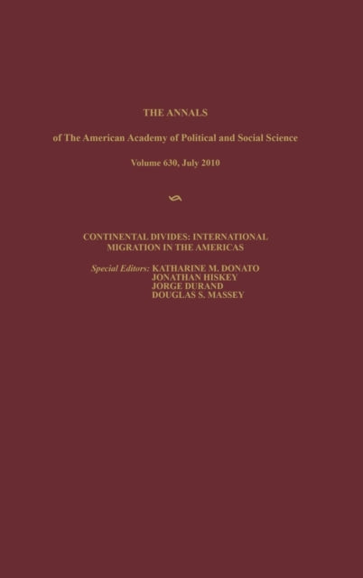 Book cover of: Continental Divides: International Migration in the Americas. By: Katharine M. Donato