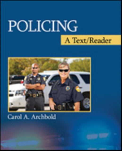 Book cover of: Policing. By: Carol Archbold