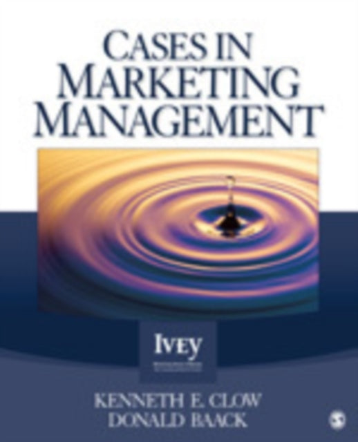 Book cover of: Cases in Marketing Management. By: Kenneth E. Clow