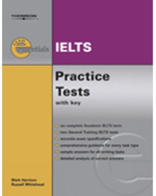 Book cover of: Exam Essentials Practice Tests: IELTS with Answer Key