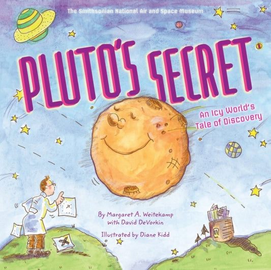 Book cover of: Pluto's Secret. By: Margaret A. Weitekamp