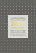 Jot Dot Doodle Notebook (Gray and Gold)