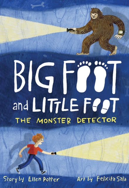 Book cover of: Monster Detector (Big Foot and Little Foot #2). By: Ellen Potter