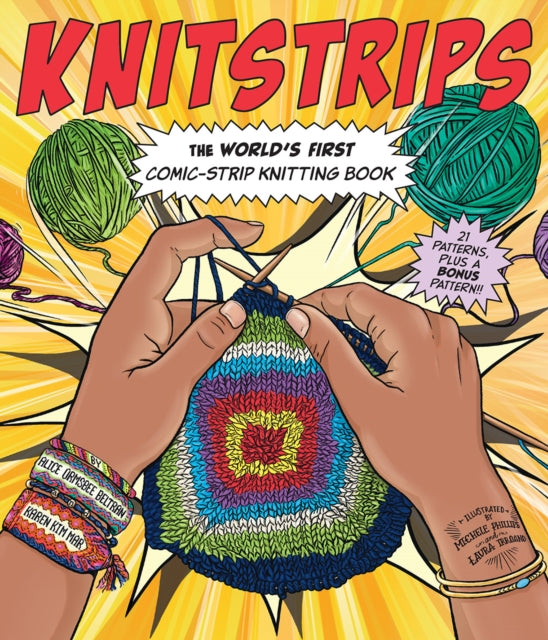 Book cover of: Knitstrips: The World’s First Comic-Strip Knitting Book. By: Alice Ormsbee Beltran