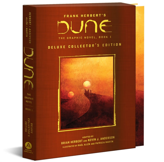 Book cover of: DUNE: The Graphic Novel, Book 1: Dune: Deluxe Collector's Edition. By: Brian Herbert