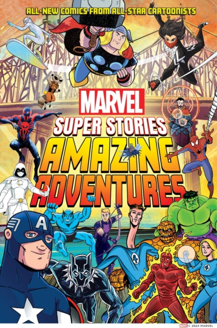 Book cover of: Amazing Adventures (Marvel Super Stories Book #2). By: Marvel Marvel Entertainment
