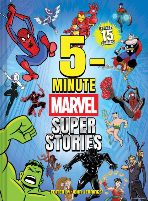 Book cover of: 5-Minute Marvel Super Stories