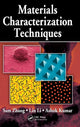 Book cover of: Materials Characterization Techniques. By: Sam Zhang