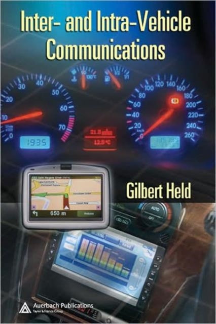 Book cover of: Inter- and Intra-Vehicle Communications. By: Gilbert Held