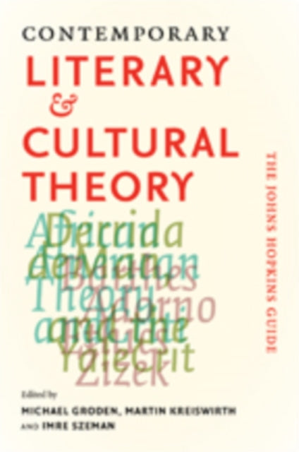 Book cover of: Contemporary Literary and Cultural Theory. By: Michael Groden