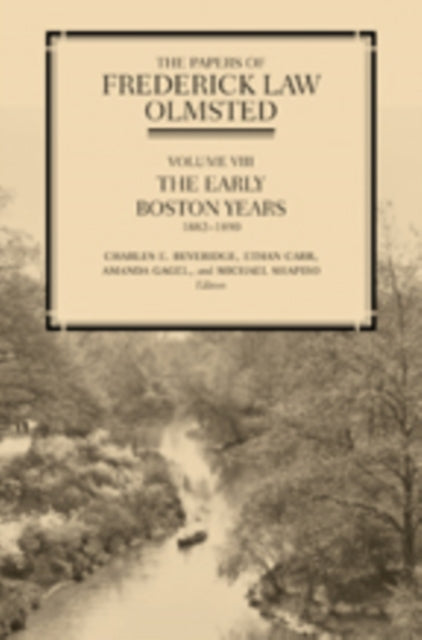 Book cover of: Papers of Frederick Law Olmsted. By: Frederick Law Olmsted