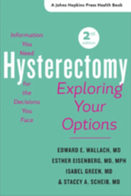 Book cover of: Hysterectomy. By: Edward E. Wallach