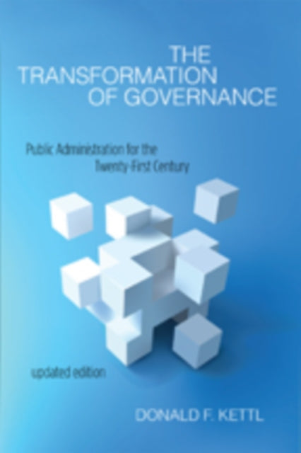 Book cover of: Transformation of Governance. By: Donald F. Kettl