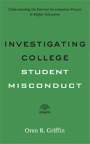 Investigating College Student Misconduct