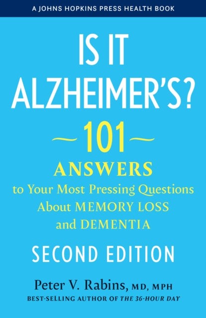 Book cover of: Is It Alzheimer's?