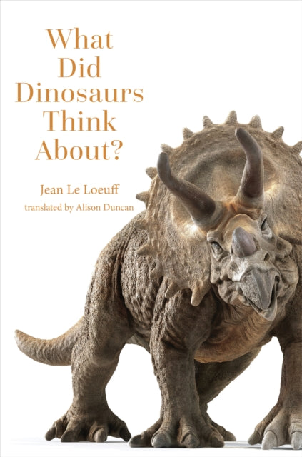 Book cover of: What Did Dinosaurs Think About?